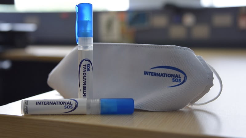 마스크와 소독제